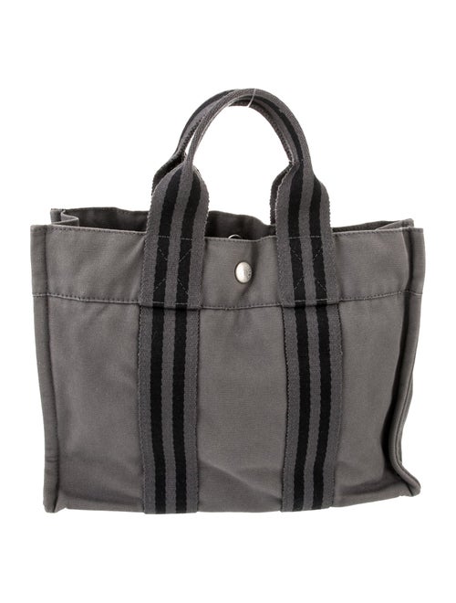 Hermès Toile Fourre-Tout PM