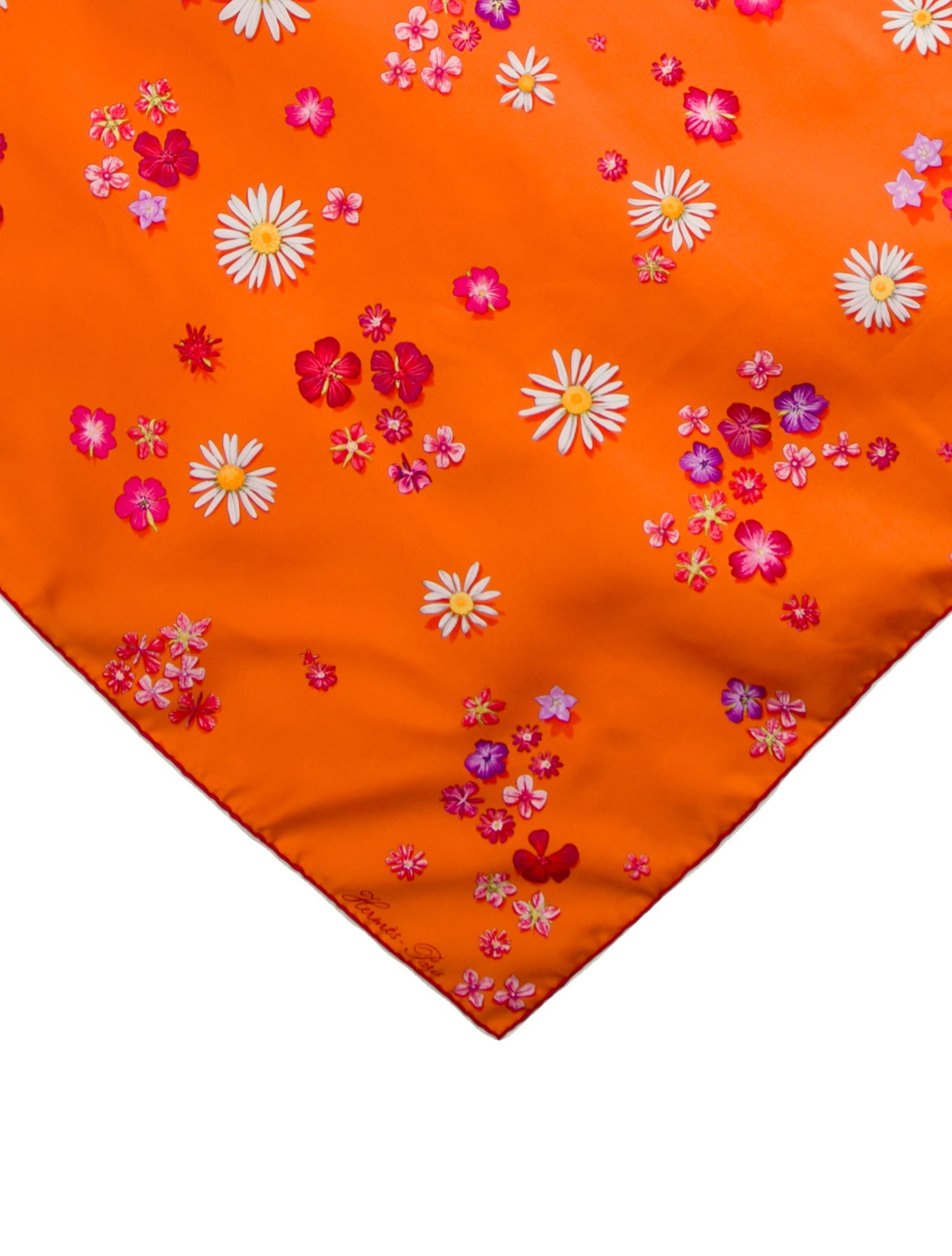 Hermès Flower Power Silk Scarf