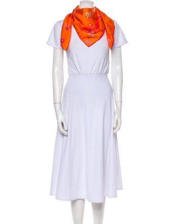 Hermès Flower Power Silk Scarf