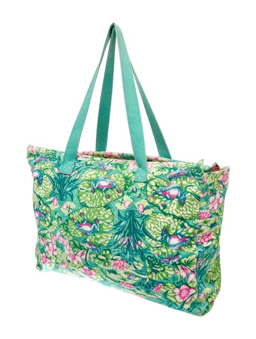 Hermès Toile Frogs Tote