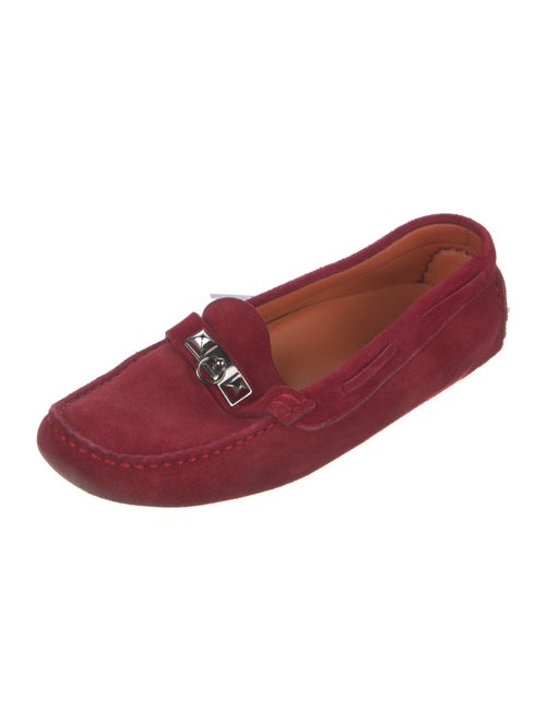 Hermès Irving Suede Loafers