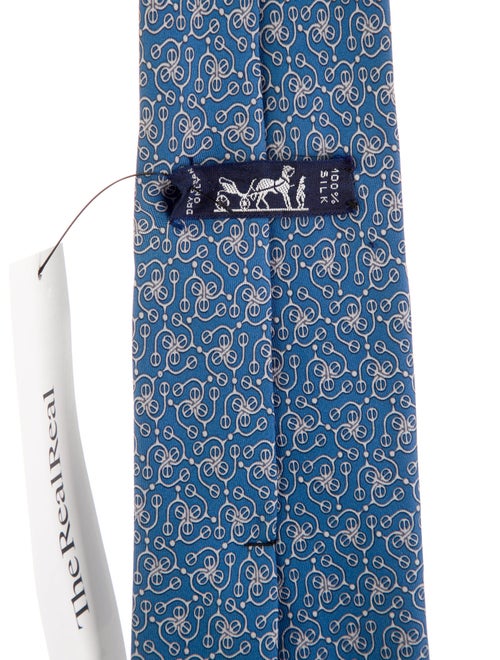 Hermès Printed Tie