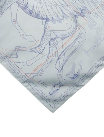 Hermès Le Pégase d’Hermes Silk Scarf
