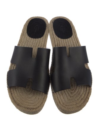 Hermès Antigua Calfskin Slides