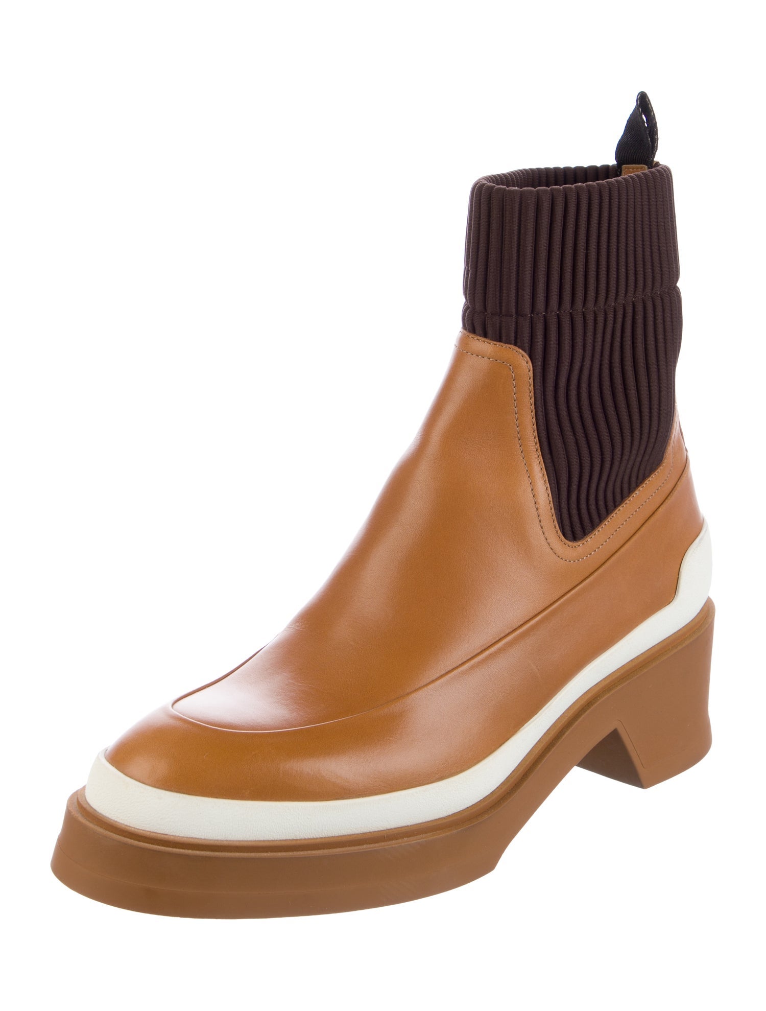 Hermès Vadrouille Leather Sock Boots