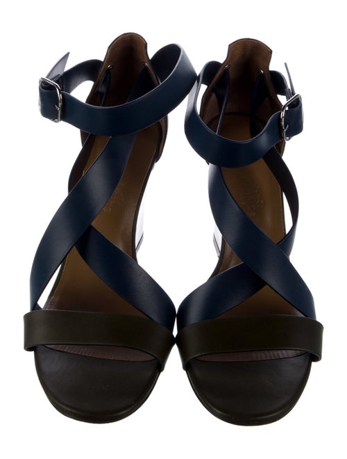 Hermès Leather Gladiator Sandals