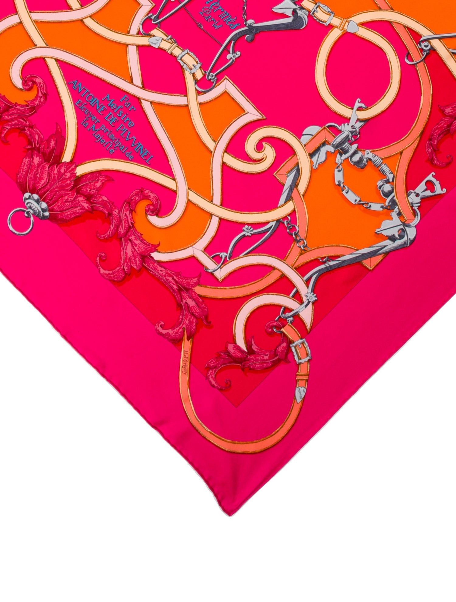 Hermès L'Instruction du Roy Silk Scarf