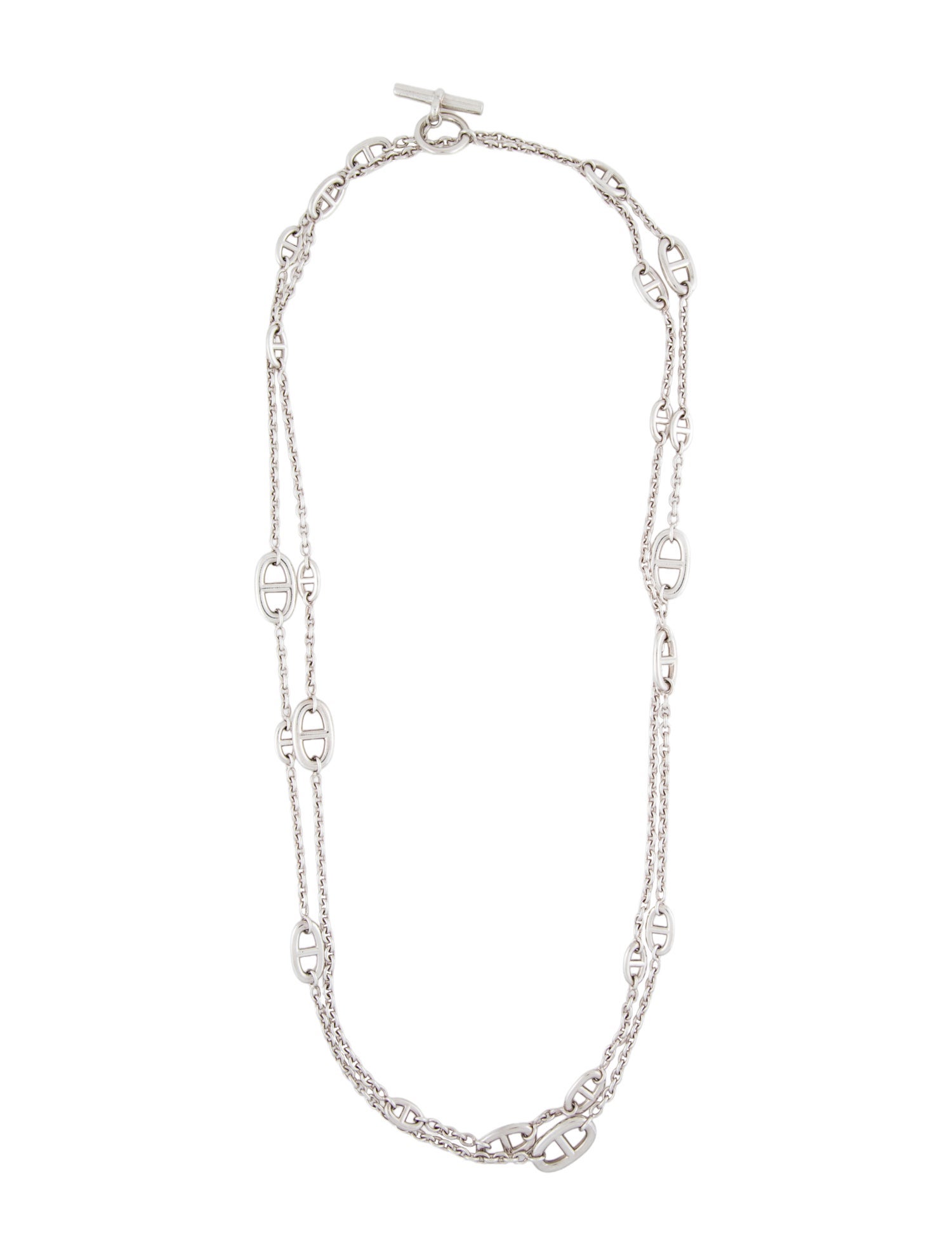 Hermès Farandole Long Necklace, 160