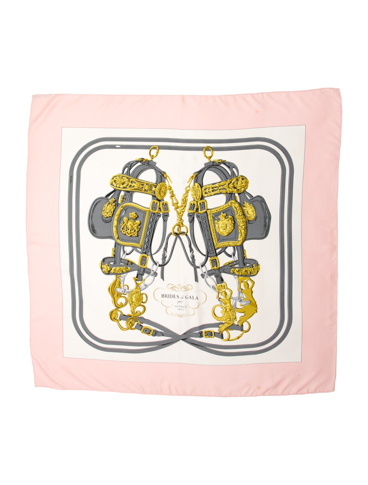 Hermès Brides de Gala Silk Scarf