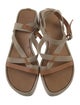 Hermès Canvas Slingback Sandals