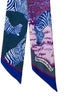 Hermès Les Zebres Silk Twilly Scarf