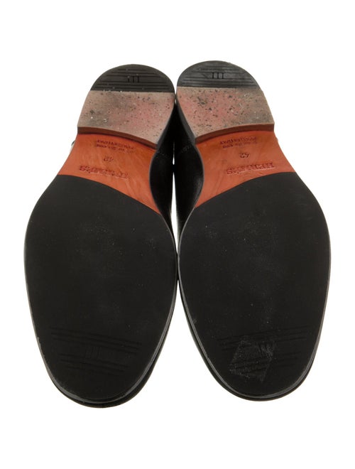 Hermès Saga H Logo Loafers