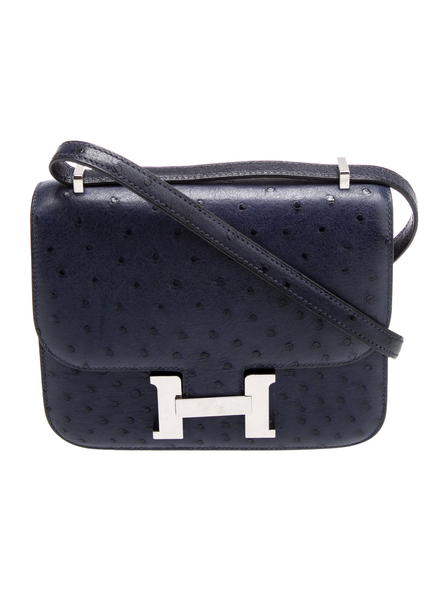 Hermès Ostrich Mini Constance 18