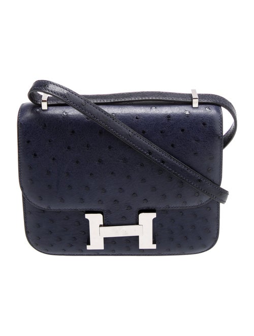 Hermès Ostrich Mini Constance 18