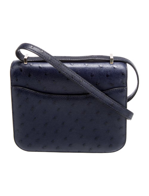 Hermès Ostrich Mini Constance 18