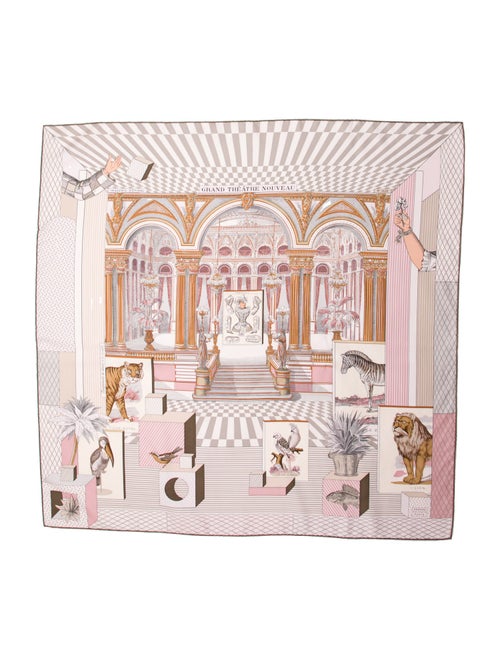 Hermès Grand Théâtre Nouveau Silk Scarf