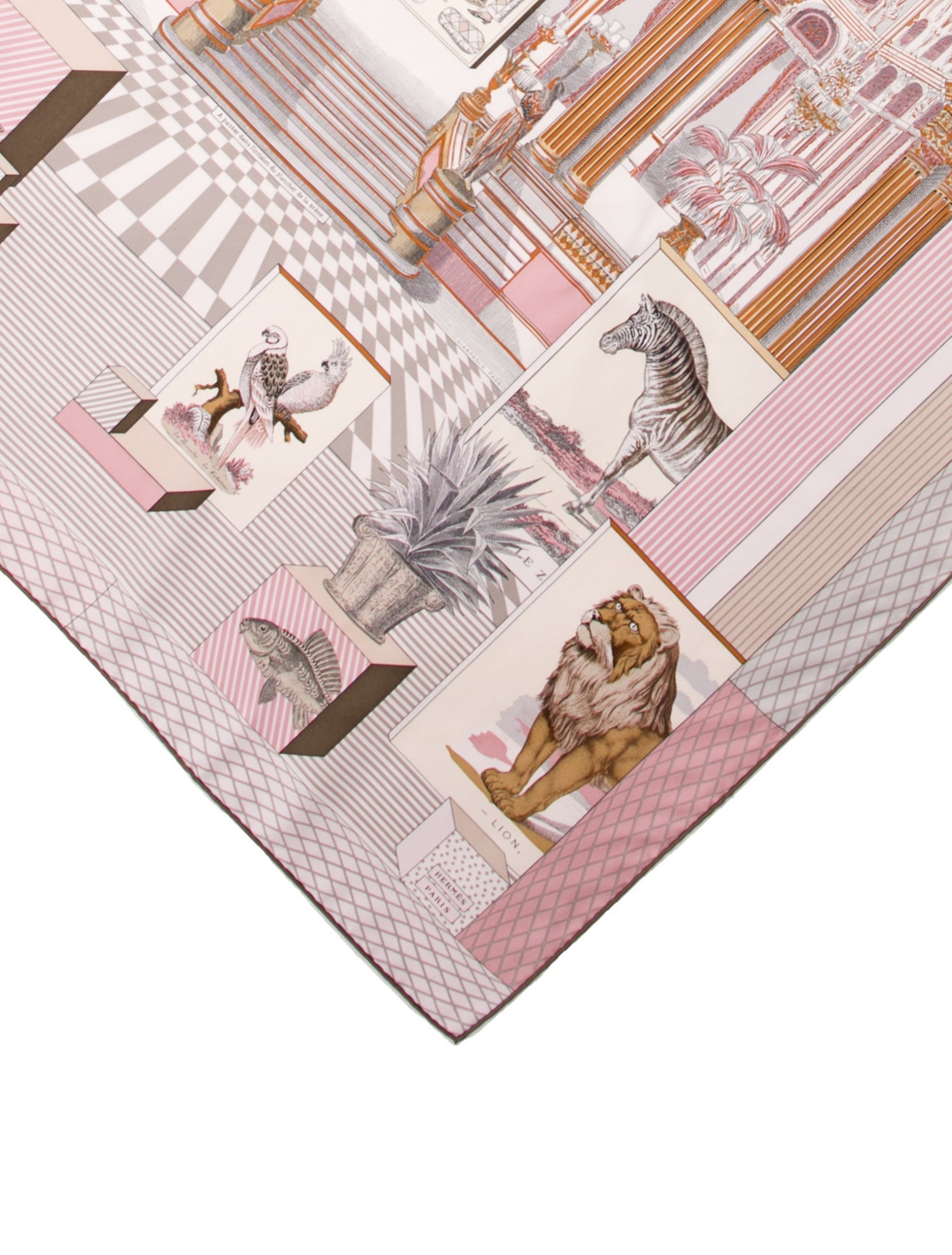 Hermès Grand Théâtre Nouveau Silk Scarf