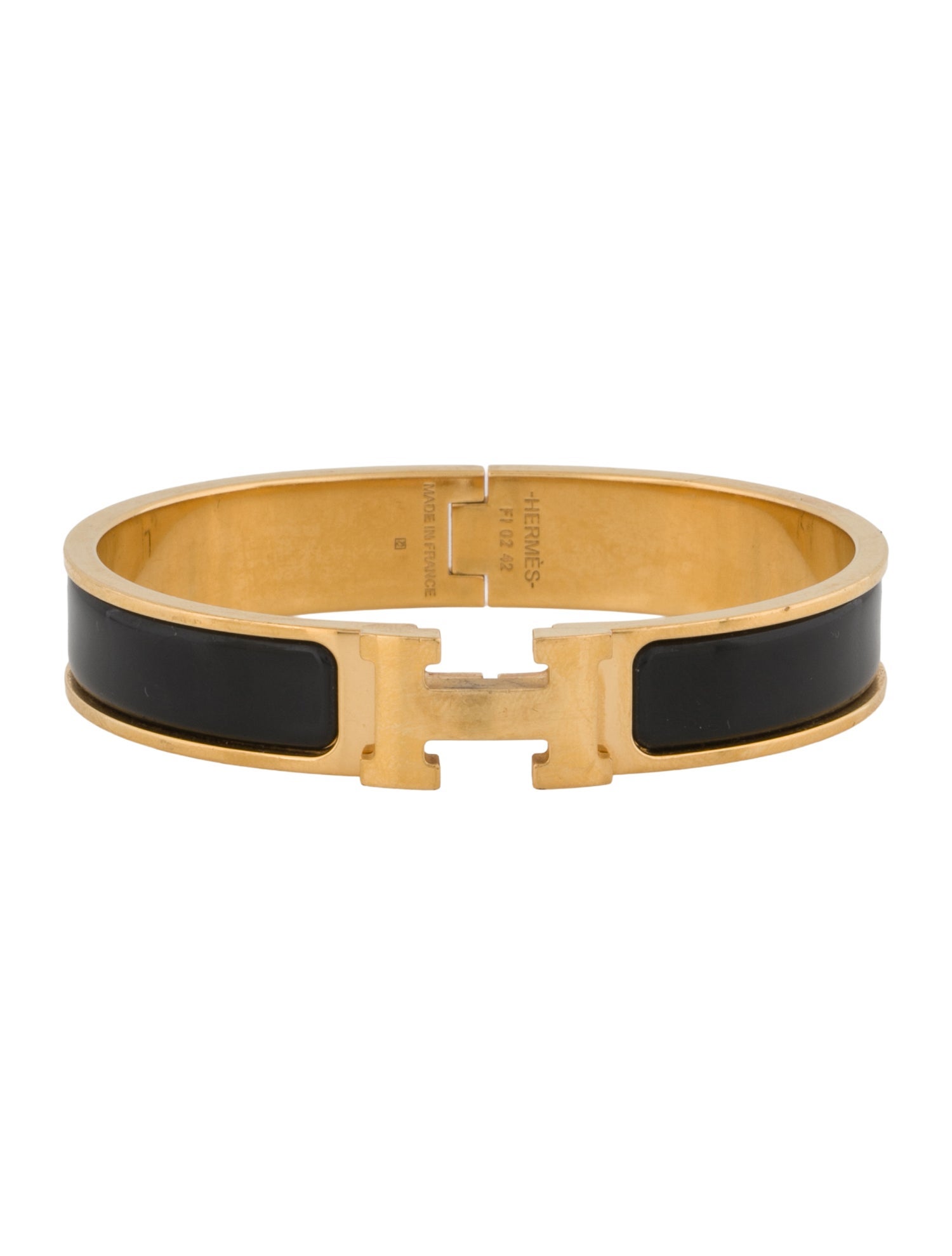 Hermès Clic H Bangle Bracelet
