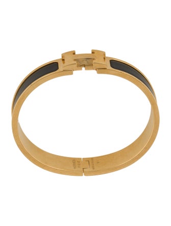 Hermès Clic H Bangle Bracelet