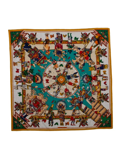 Hermès Kachinas Cashmere Shawl