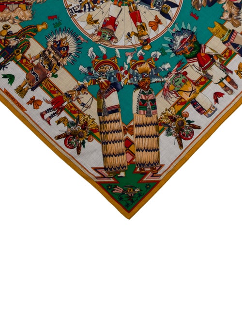 Hermès Kachinas Cashmere Shawl