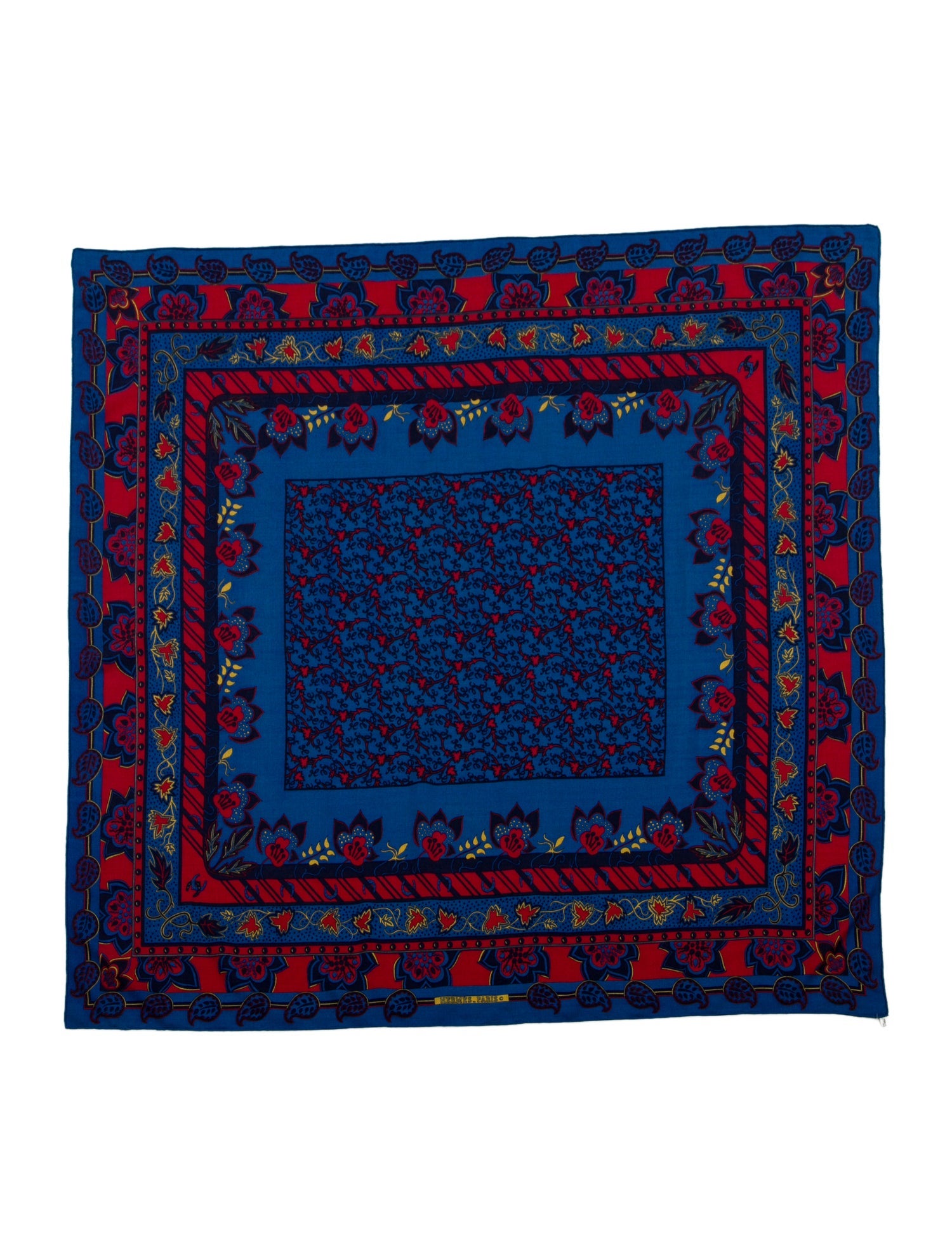 Hermès Treille et Muscade Silk Shawl