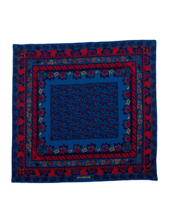 Hermès Treille et Muscade Silk Shawl