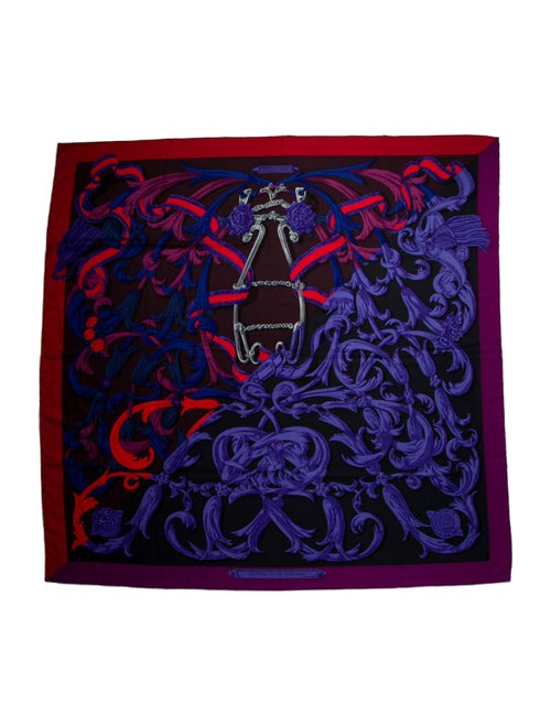 Hermès Le Mors A La Connétable Cashmere Shawl