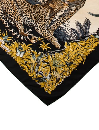 Hermès Jungle Love Silk Scarf