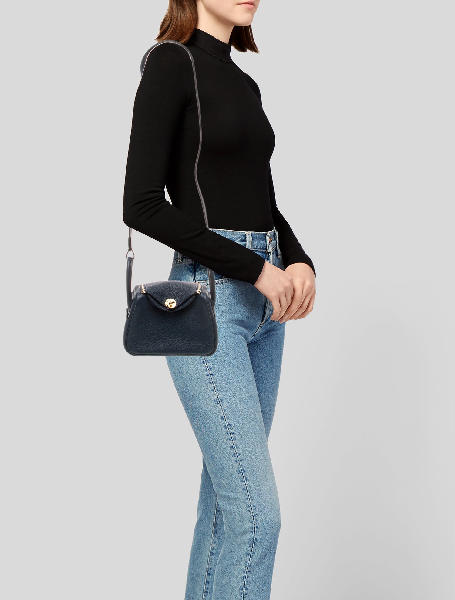 Hermès Clemence Mini Lindy 20