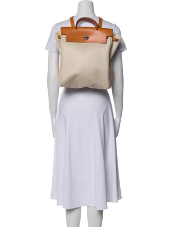 Hermès Toile Herbag A Dos Backpack
