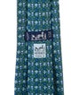 Hermès Printed Silk Tie