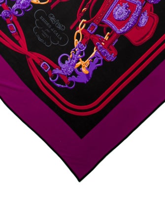 Hermès Brides De Gala Jersey Silk Scarf