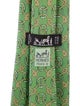 Hermès Printed Silk Tie