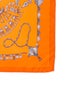 Hermès Parures Des Sables Pocket Square Silk Scarf