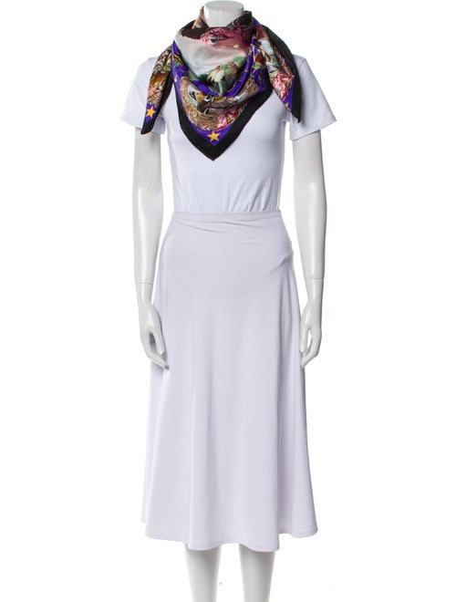 Hermès Faune Et Flore du Texas Wildlife Silk Scarf