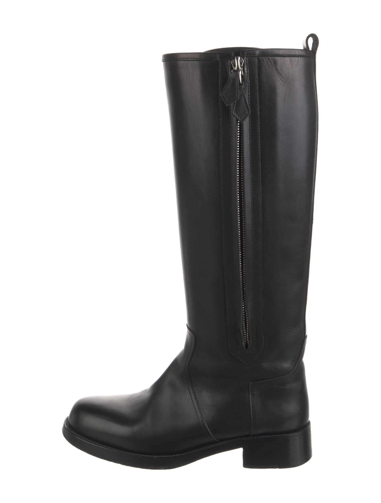 Hermès Leather Riding Boots