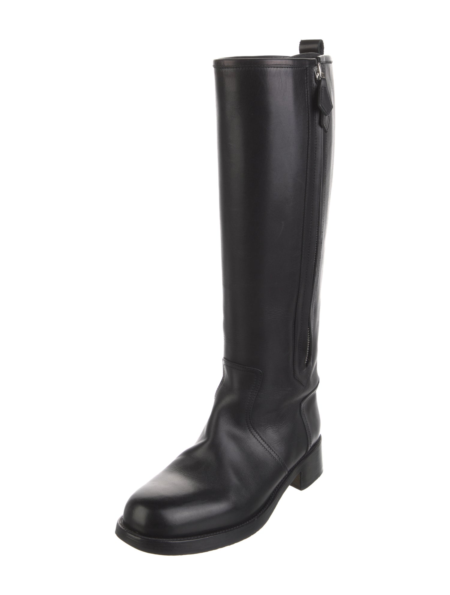 Hermès Leather Riding Boots