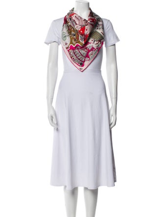 Hermès Exposition Universelle Silk Scarf