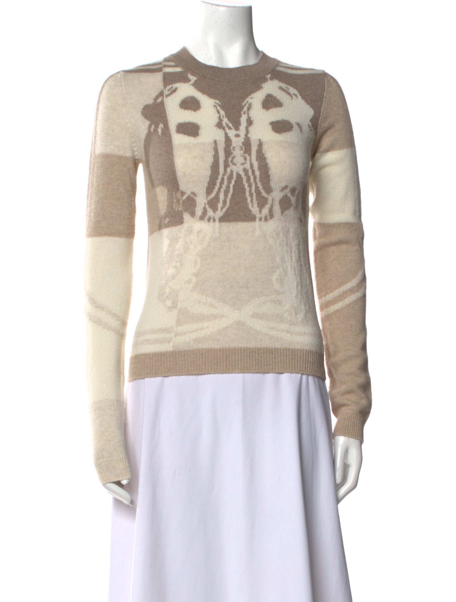 Hermès Cashmere Printed Sweater