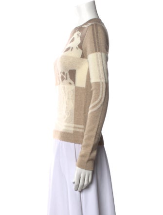 Hermès Cashmere Printed Sweater