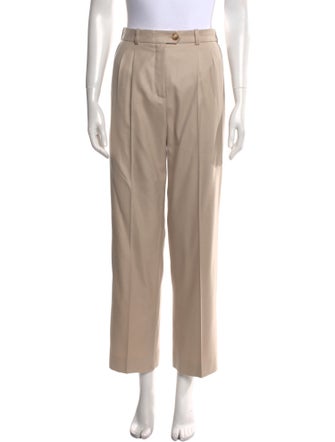 Hermès Cashmere Straight Leg Pants