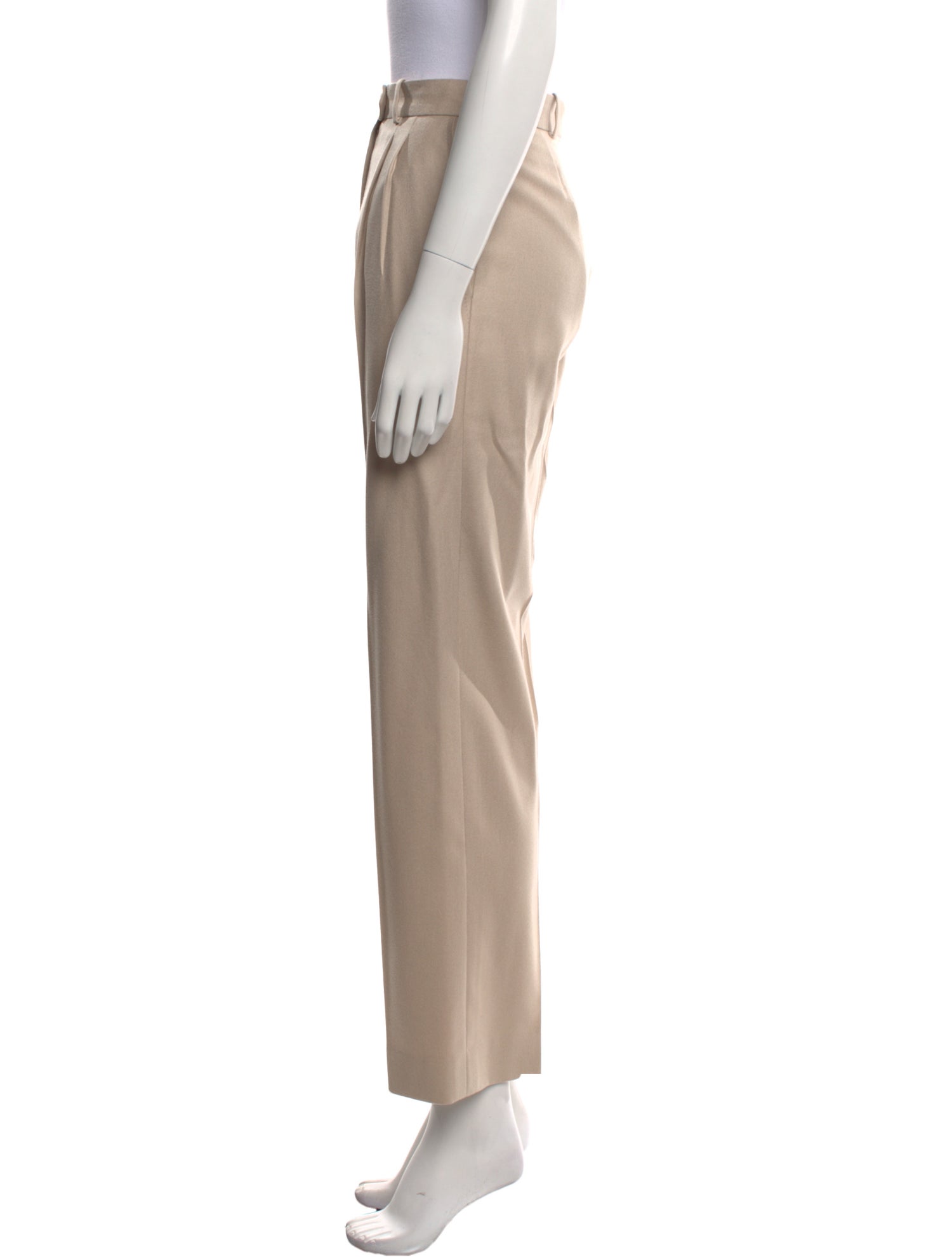 Hermès Cashmere Straight Leg Pants