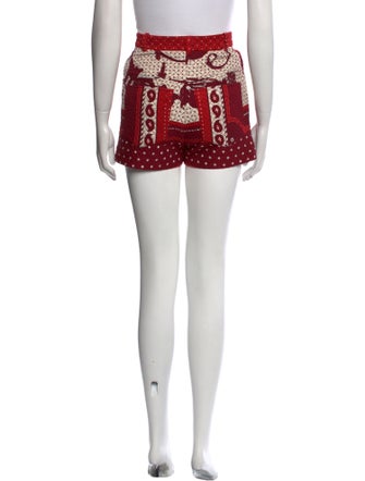 Hermès Silk Mini Shorts