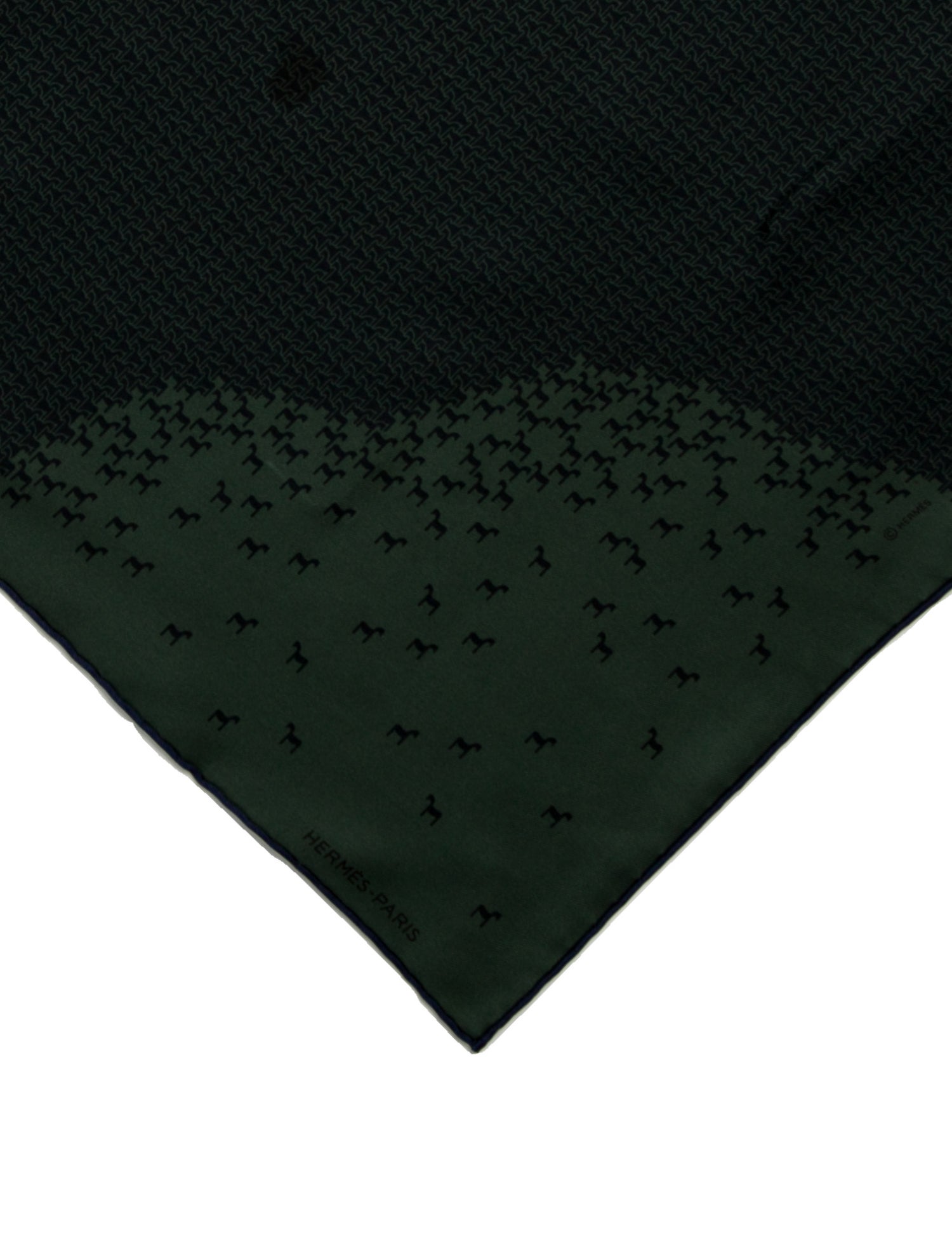 Hermès Patterned Pocket Square