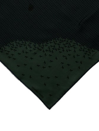 Hermès Patterned Pocket Square