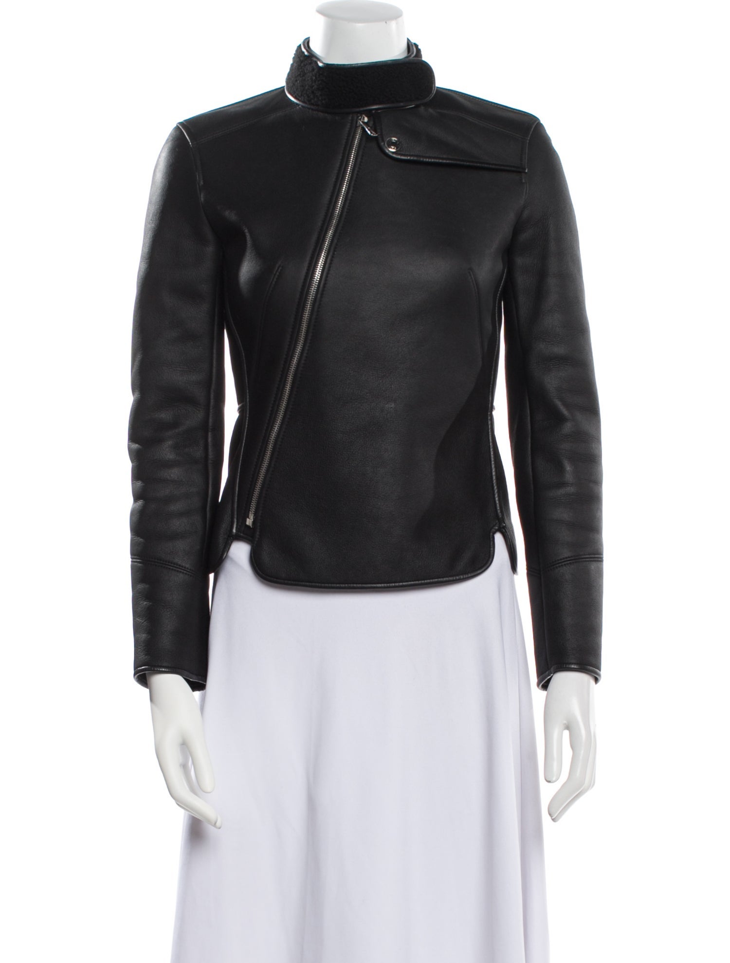 Hermès Leather Biker Jacket