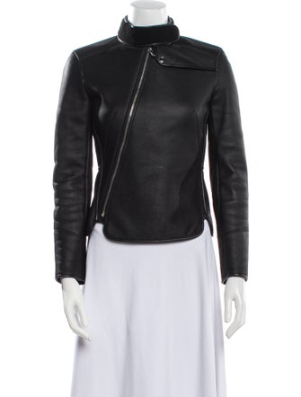 Hermès Leather Biker Jacket