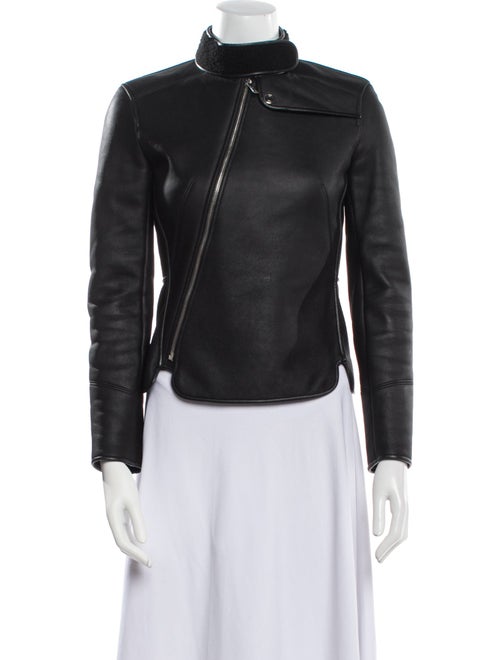Hermès Leather Biker Jacket