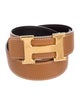 Hermès Reversible 32 mm H Strié Belt Kit